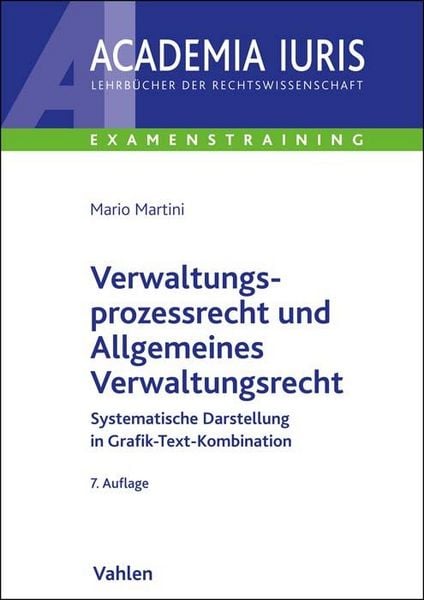 Verwaltungsprozessrecht und Allgemeines Verwaltungsrecht, Taschenbuch von Mario Martini, Vahlen, Franz, 978-3-8006-6684-3