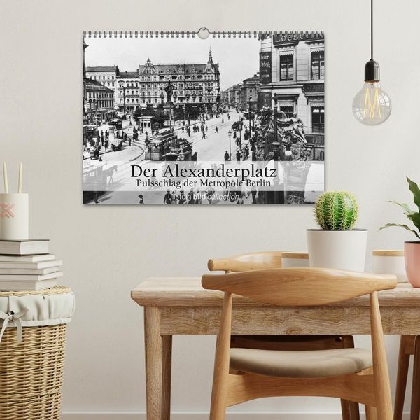 Produktbild: Der Alexanderplatz - Pulsschlag der Metropole Berlin (Wandkalender 2026 DIN A3 quer), CALVENDO Monatskalender