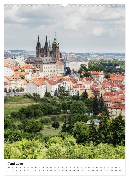 Produktbild: Prachtvolles Prag (Wandkalender 2026 DIN A2 hoch), CALVENDO Monatskalender