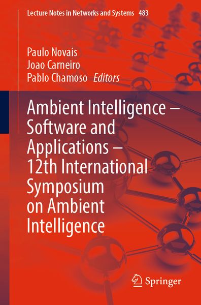Produktbild: Ambient Intelligence &ndash; Software and Applications &ndash; 12th International Symposium on Ambient Intelligence