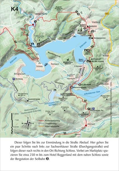 Produktbild: Kellerwaldsteig mit Urwaldsteig Edersee