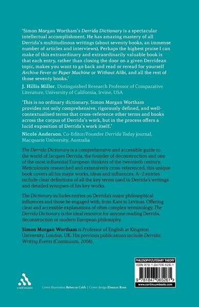 Produktbild: The Derrida Dictionary