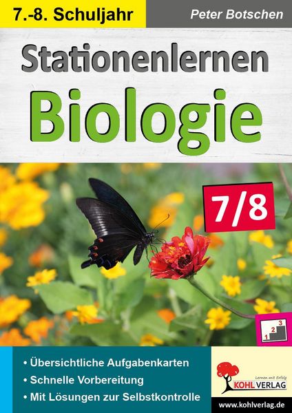 Produktbild: Stationenlernen Biologie 7/8