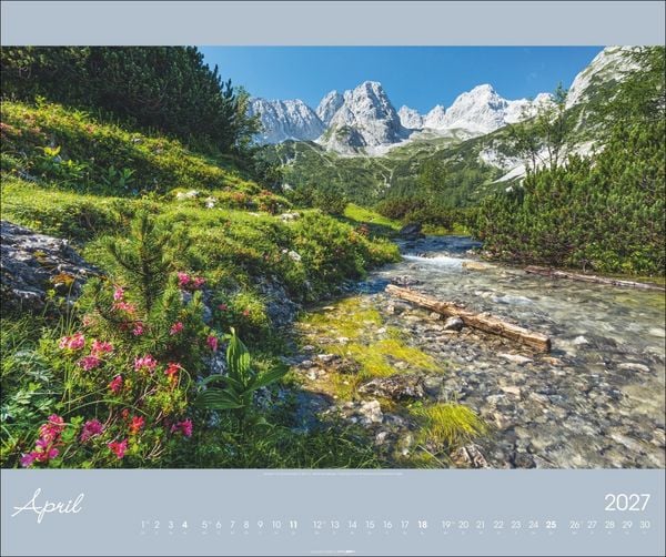 Produktbild: Alpen im Licht Kalender 2027