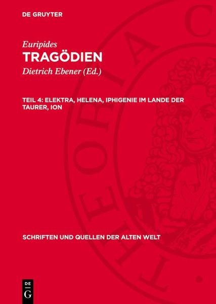 Produktbild: Elektra, Helena, Iphigenie im Lande der Taurer, Ion