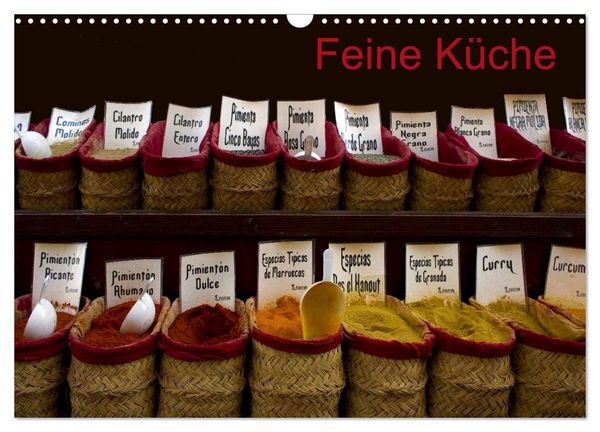 Produktbild: Feine K&uuml;che (Wandkalender 2027 DIN A3 quer), CALVENDO Monatskalender