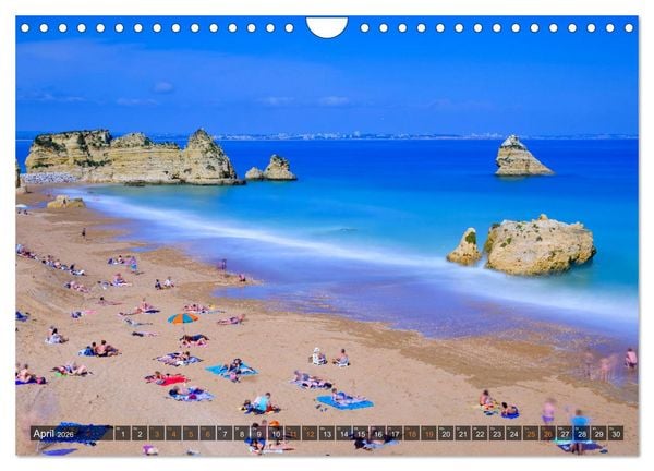 Produktbild: ALGARVE - Urlaub f&uuml;r die Seele (Wandkalender 2026 DIN A4 quer), CALVENDO Monatskalender