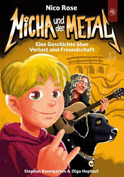 Micha und der Metal, Gebundene Ausgabe von Nico Rose, Edition Roter Drache, 978-3-96815-080-2