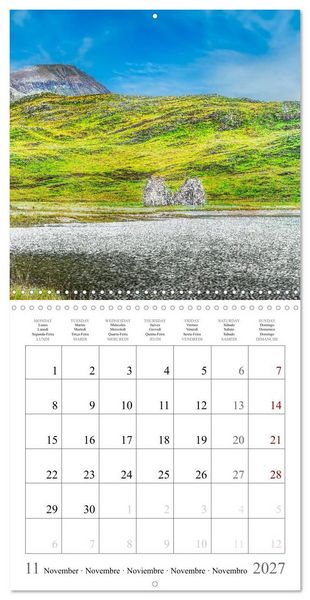 Produktbild: Scotland - Magical landscapes of the Highlands (Wall Calendar 2027 12 &times; 12 Inch) CALVENDO 12 Month Wall Calendar