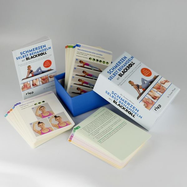 Produktbild: Schmerzen selbst behandeln mit BLACKROLL&reg; &ndash; Kartenset