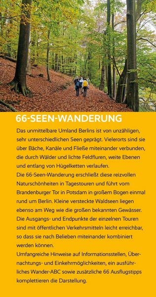 Produktbild: TRESCHER Reisef&uuml;hrer 66-Seen-Wanderung
