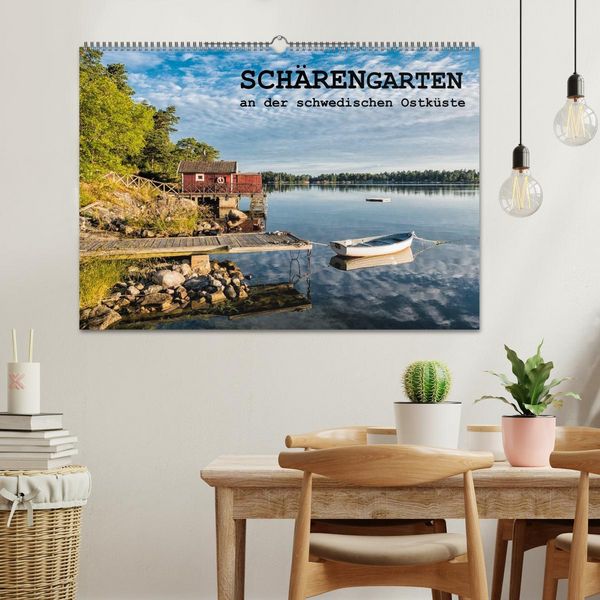 Produktbild: Sch&auml;rengarten an der schwedischen Ostk&uuml;ste (Wandkalender 2026 DIN A2 quer), CALVENDO Monatskalender