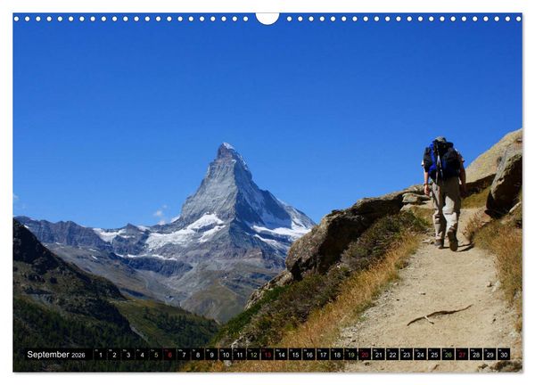 Produktbild: Und ewig lockt das Matterhorn (Wandkalender 2026 DIN A3 quer), CALVENDO Monatskalender