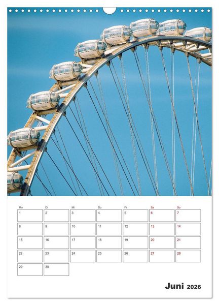 Produktbild: Dubai - Urlaubsplaner (Wandkalender 2026 DIN A3 hoch), CALVENDO Monatskalender