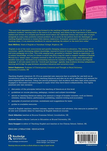 Produktbild: Teaching English Literature 16-19