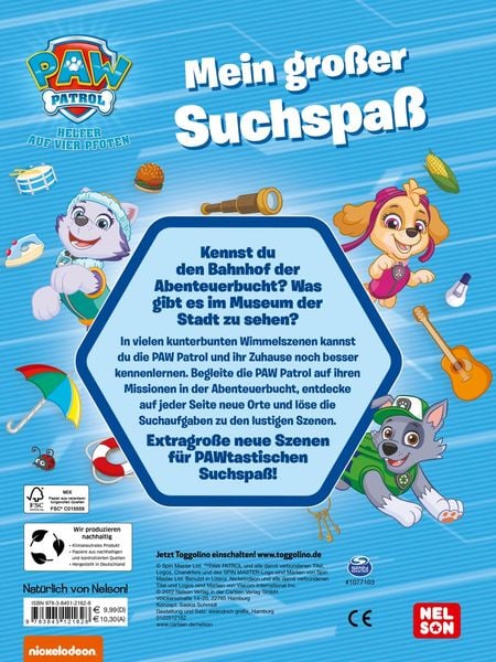 Produktbild: PAW Patrol Pappbilderbuch: Mein gro&szlig;er Suchspa&szlig;