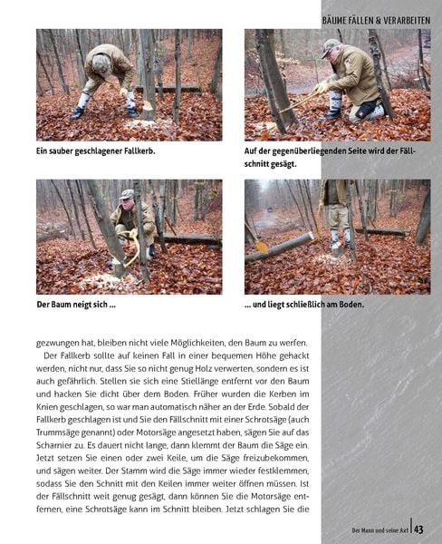 Produktbild: Der Mann und seine Axt: Bau &ndash; Handhabung &ndash; Pflege
