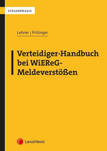 Produktbild: Verteidiger-Handbuch bei WiEReG-Meldeverst&ouml;&szlig;en