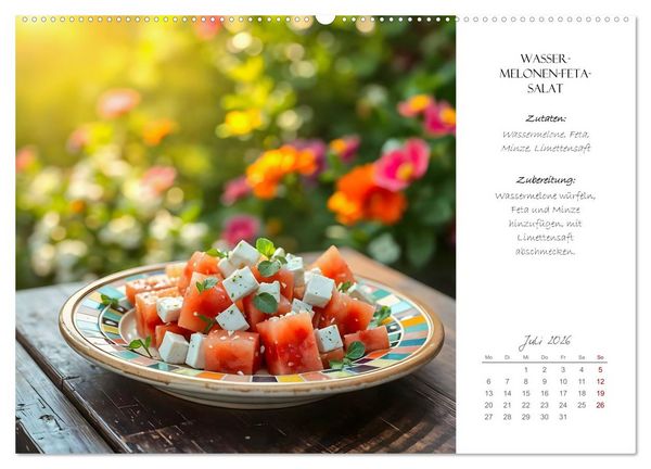 Produktbild: Superfood Power - Gesunde und leckere Superfood-Snacks (hochwertiger Premium Wandkalender 2026 DIN A2 quer), Kunstdruck in Hochglanz