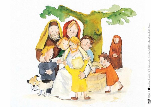 Produktbild: Jesus-Geschichten für die Erstkommunion-Vorbereitung. Kamishibai Bildkartenset
