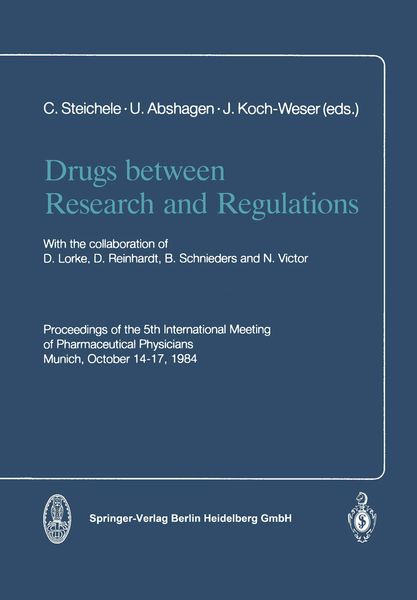 Produktbild: Drugs between Research and Regulations