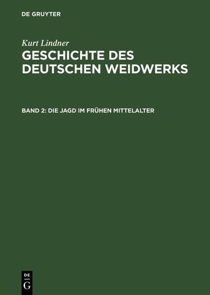 Produktbild: Die Jagd im fr&uuml;hen Mittelalter