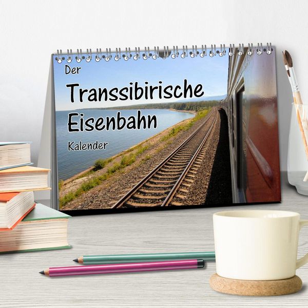 Produktbild: Der Transsibirische Eisenbahn Kalender (Tischkalender 2026 DIN A5 quer), CALVENDO Monatskalender