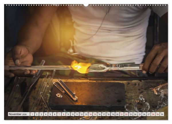 Produktbild: Handwerk &ndash; Freude an der Arbeit (hochwertiger Premium Wandkalender 2026 DIN A2 quer), Kunstdruck in Hochglanz