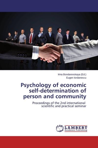Produktbild: Psychology of economic self-determination of person and community