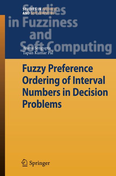 Produktbild: Fuzzy Preference Ordering of Interval Numbers in Decision Problems