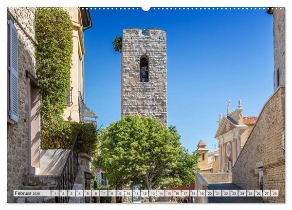 Produktbild: ANTIBES Idyllische Impressionen (Wandkalender 2026 DIN A2 quer), CALVENDO Monatskalender