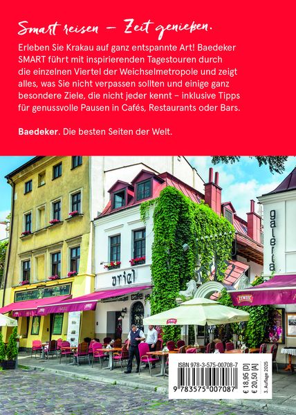 Baedeker SMART Reiseführer Krakau