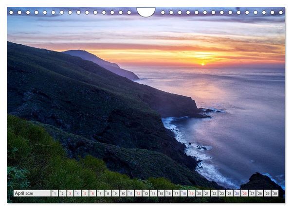 Produktbild: La Palma - La Isla Bonita - Kanarische Inseln (Wandkalender 2026 DIN A4 quer), CALVENDO Monatskalender