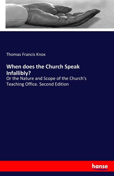 Produktbild: When does the Church Speak Infallibly?