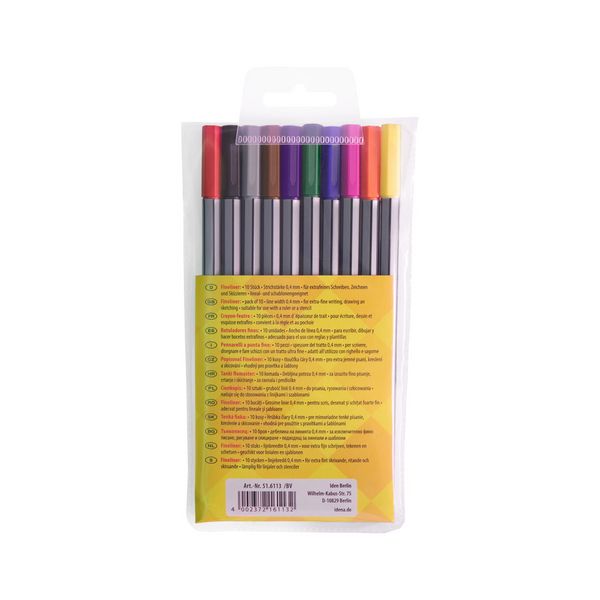 Produktbild: Idena Fineliner 0,4mm 10 St&uuml;ck