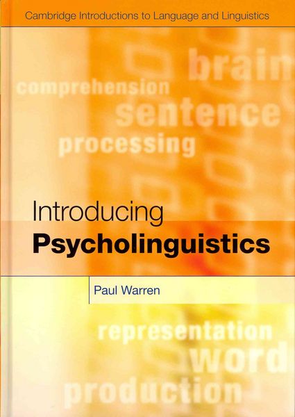 Produktbild: Introducing Psycholinguistics