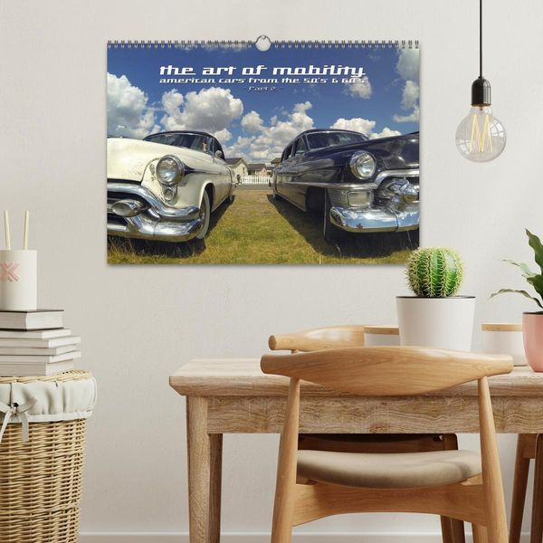 Produktbild: The art of mobility - american cars from the 50s & 60s (Part 2) (Wandkalender 2026 DIN A3 quer), CALVENDO Monatskalender
