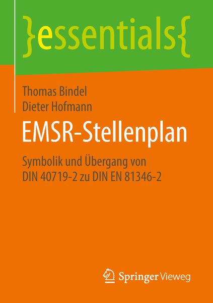 EMSR-Stellenplan, Taschenbuch von Thomas Bindel , Dieter Hofmann, Springer Fachmedien Wiesbaden GmbH, 9783658217310