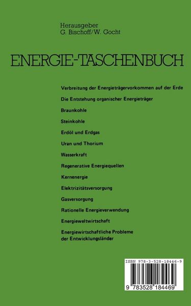 Produktbild: Energietaschenbuch