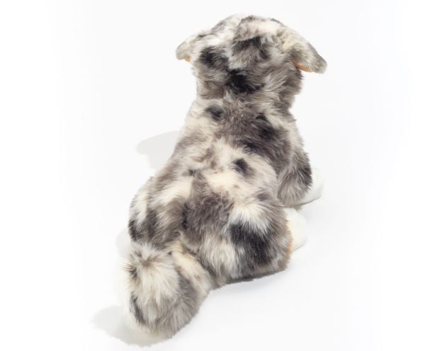Produktbild: Teddy Hermann 91933 - Australian Shepherd sitzend, 30 cm, Hund, Pl&uuml;schtier