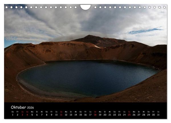 Produktbild: Island (Wandkalender 2026 DIN A4 quer), CALVENDO Monatskalender
