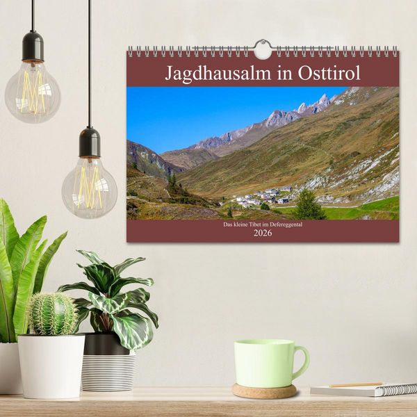 Produktbild: Jagdhausalm in Osttirol (Wandkalender 2026 DIN A4 quer), CALVENDO Monatskalender