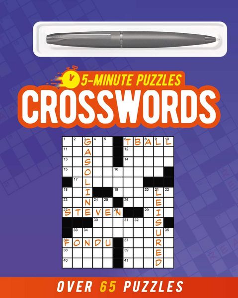 Produktbild: 5-Minute Crosswords (Includes Ball-Point Pen)