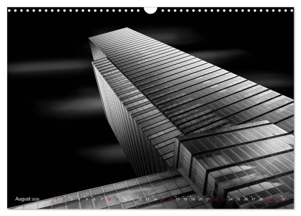 Produktbild: Monochrome Architektur (Wandkalender 2026 DIN A3 quer), CALVENDO Monatskalender