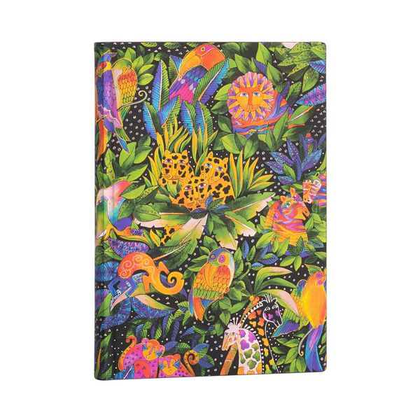 Produktbild: Softcover Notizbuch Jungle Song, Midi, Liniert