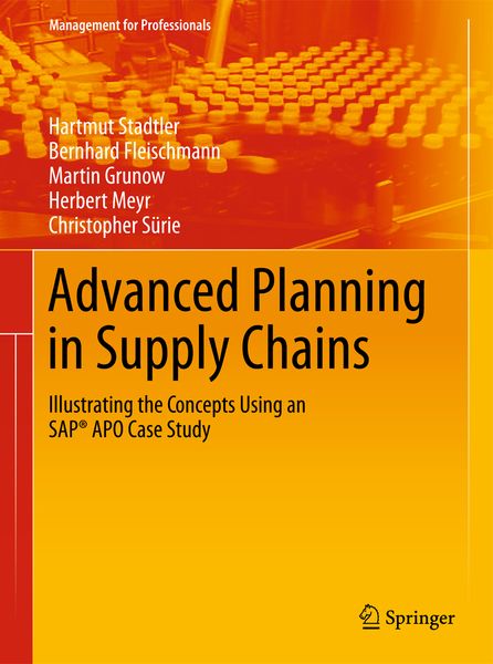 Produktbild: Advanced Planning in Supply Chains