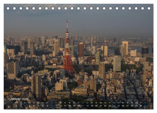 Produktbild: Japan - Im Land der aufgehenden Sonne (Tischkalender 2026 DIN A5 quer), CALVENDO Monatskalender