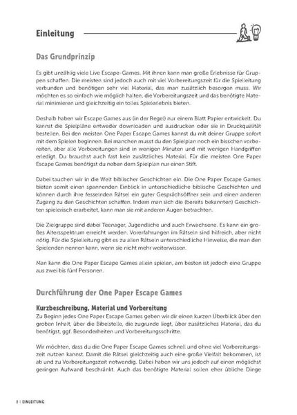 Produktbild: One Paper Escape Games