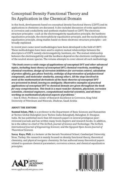 Produktbild: Conceptual Density Functional Theory and Its Application in the Chemical Domain