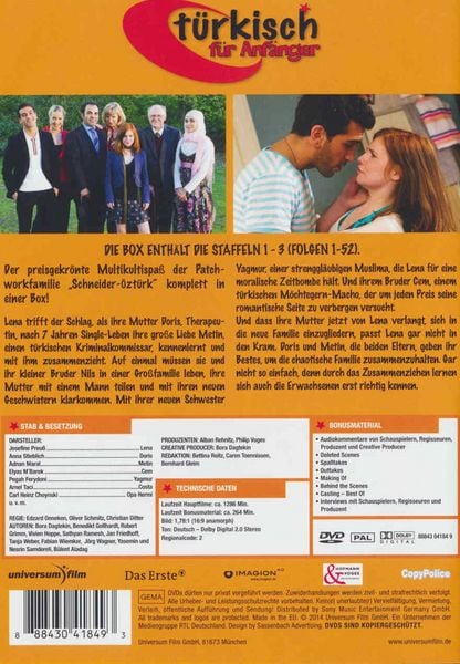 Produktbild: T&uuml;rkisch f&uuml;r Anf&auml;nger - Staffel 1-3/Box [9 DVDs]